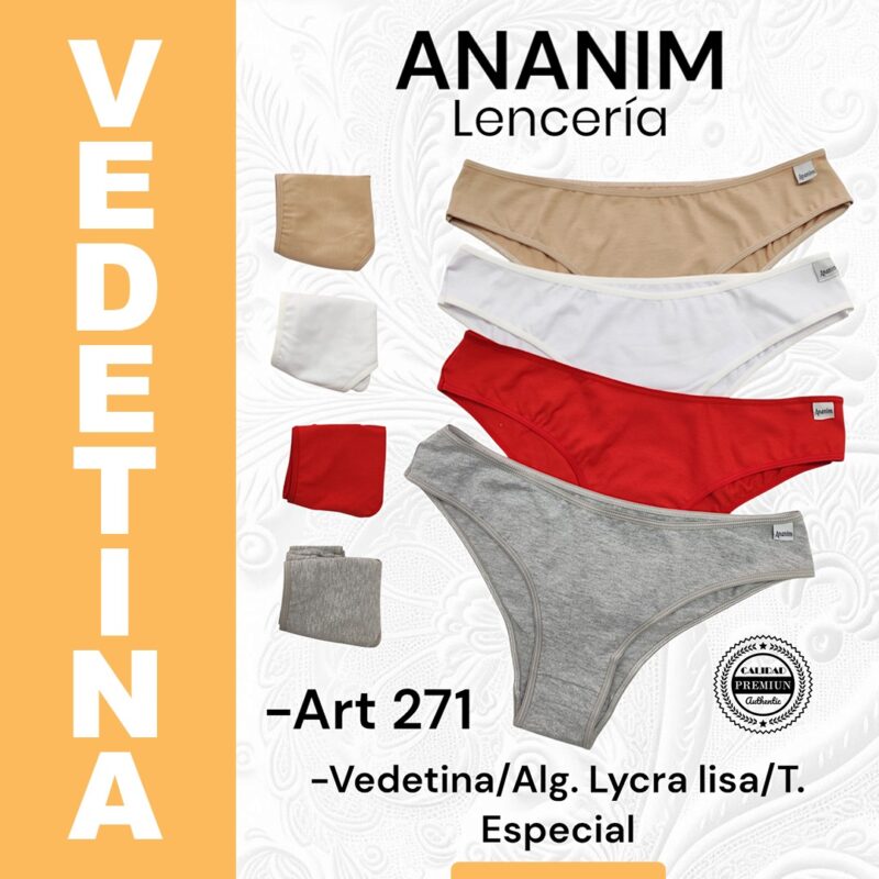 Vedetinas de algodòn.