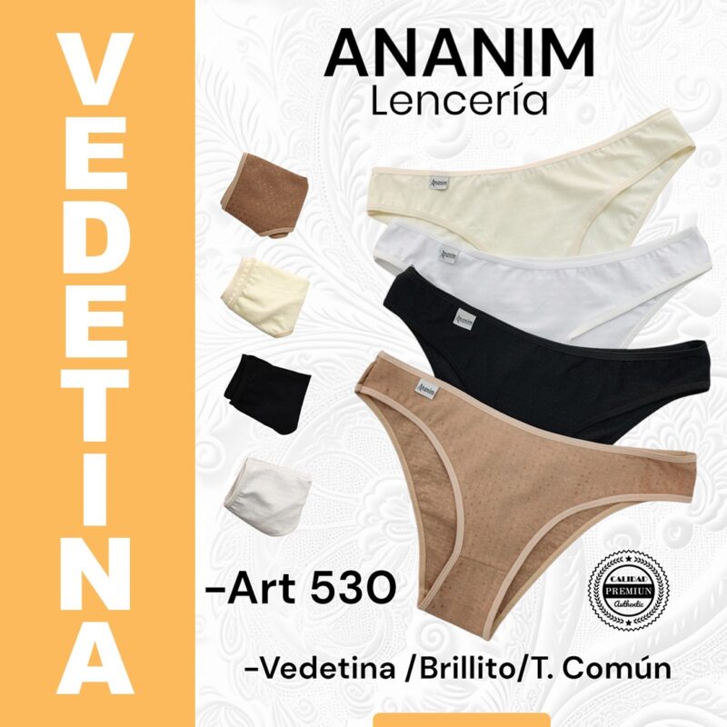 Vedetinas de algodòn y lycra.