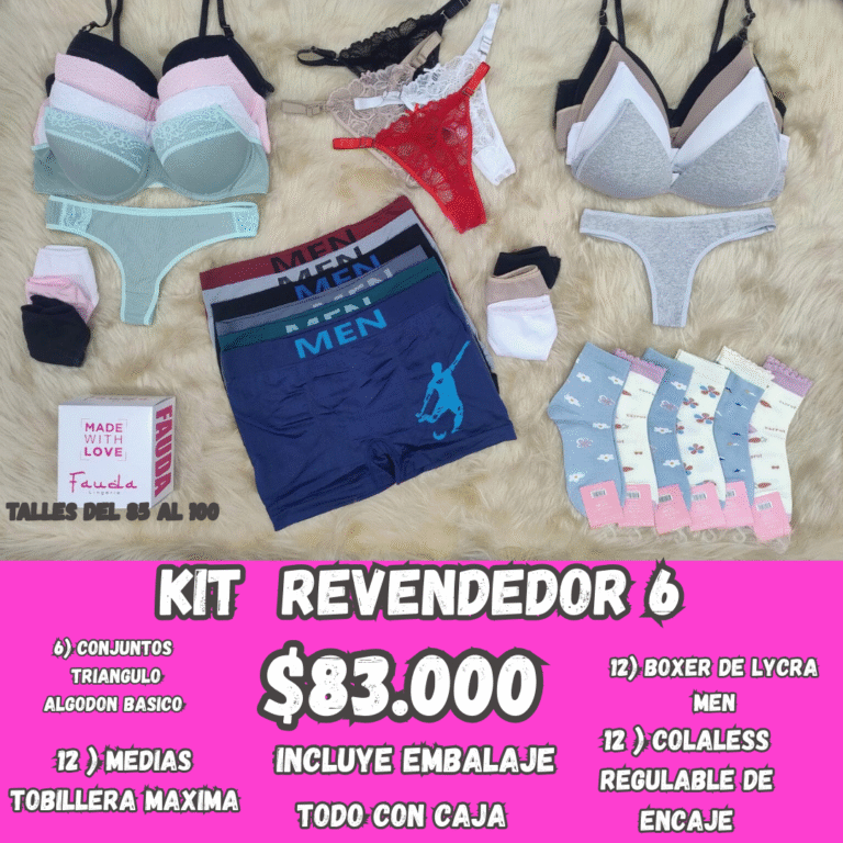 KIT REVENDEDOR Nº6.