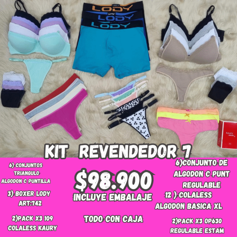 KIT REVENDEDOR Nº7.