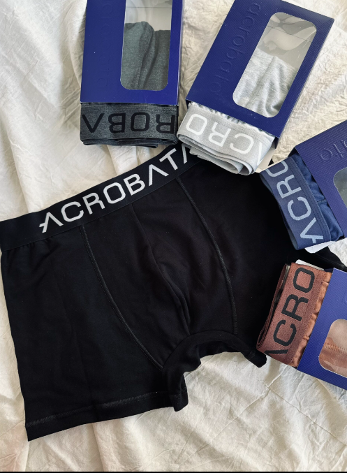 Bóxer algodón lisos, Acróbata.