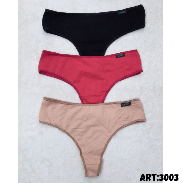 Culotteless de algodón Pack x3, Capri.