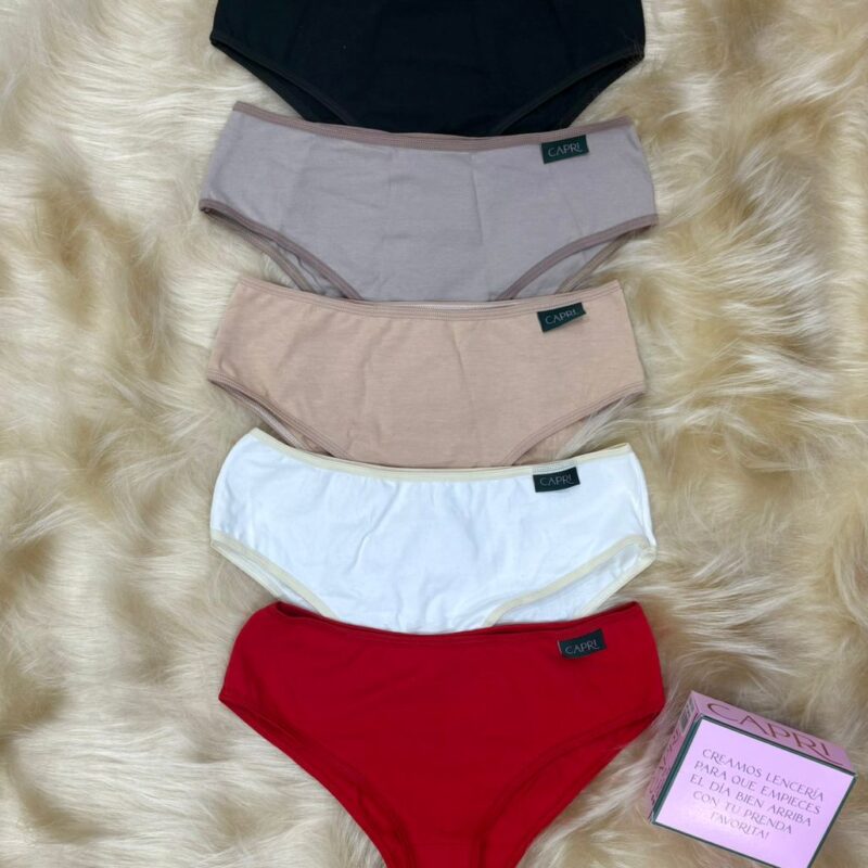 Universal algodón  Talle Especial pack x3, Capri.