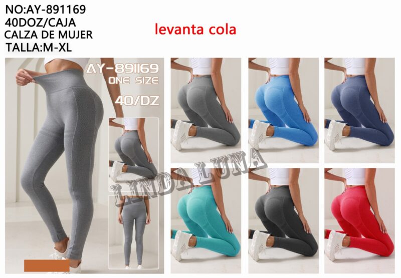 Calza deportiva levanta cola.