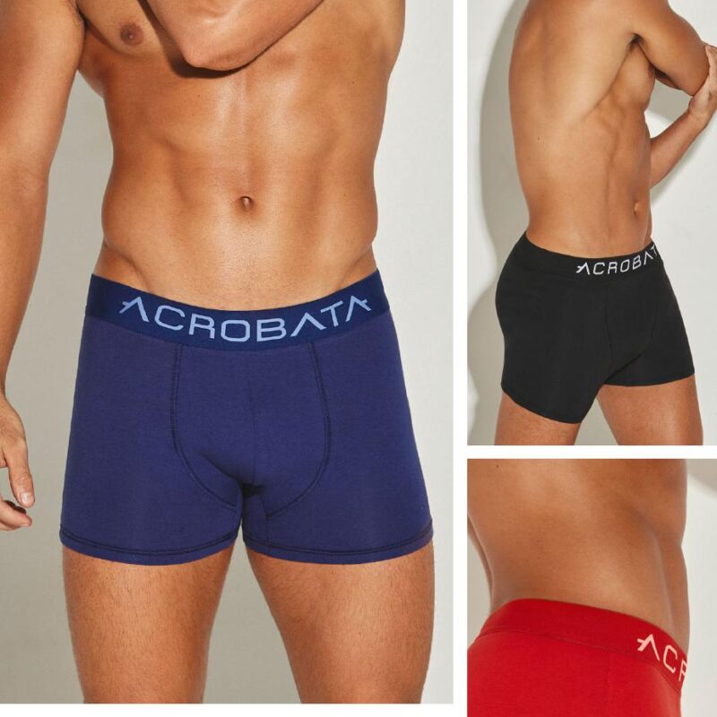 Bóxer algodón lisos, Acrobata.