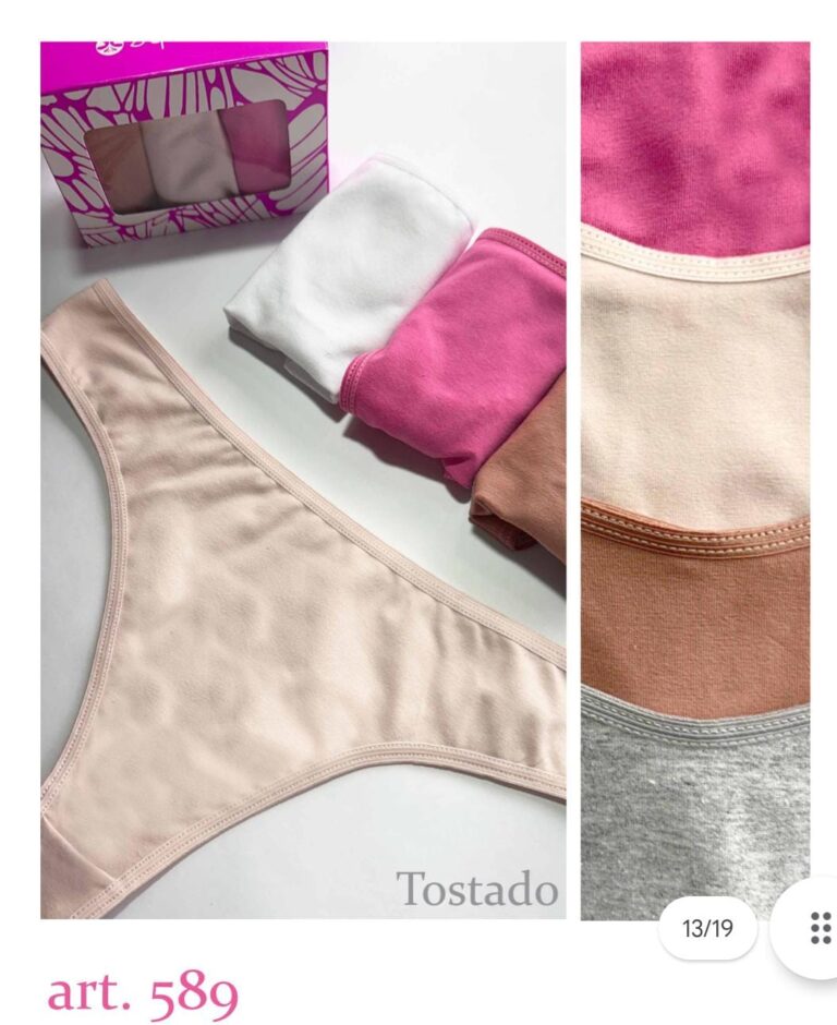 Colaless algodón y lycra, pack x3 Frashe.