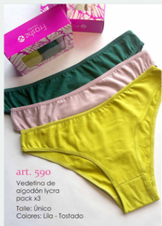 Vedetina algodón y lycra, Frashe.