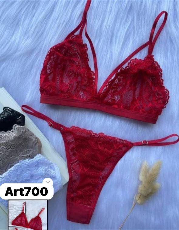 Brallet de encaje con doble tira, colaless regulable,Celi.