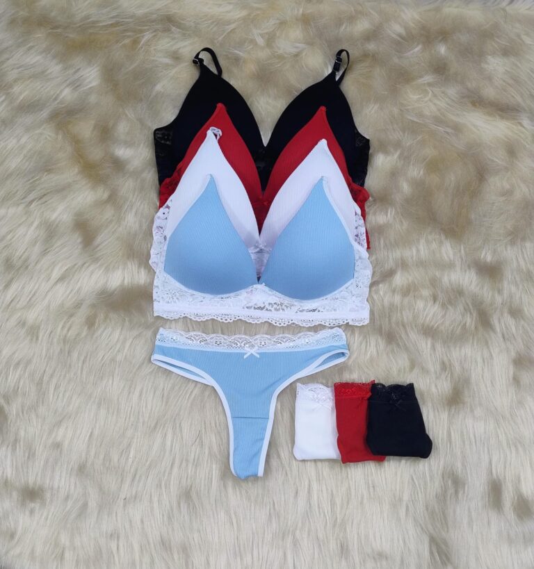 Conjunto triangulo soft de morley con base de puntilla.