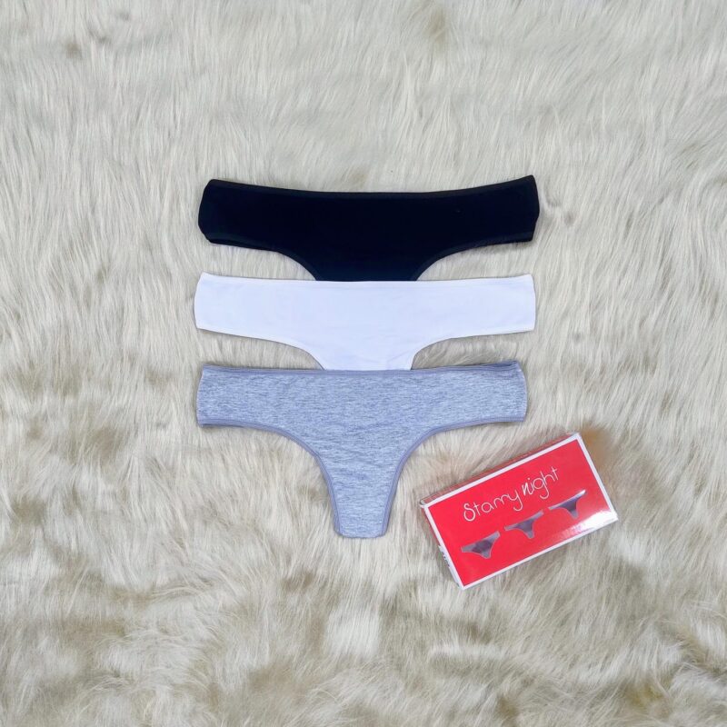 Culotteless algodón pack x3.