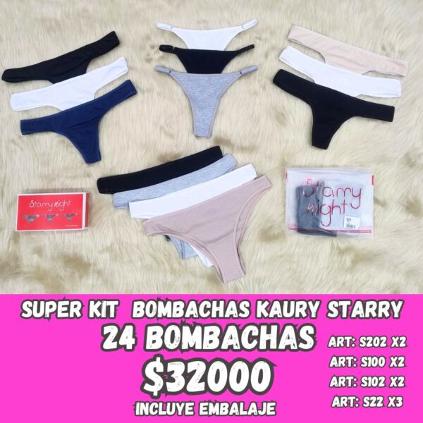 KIT BOMBACHAS STARRY.