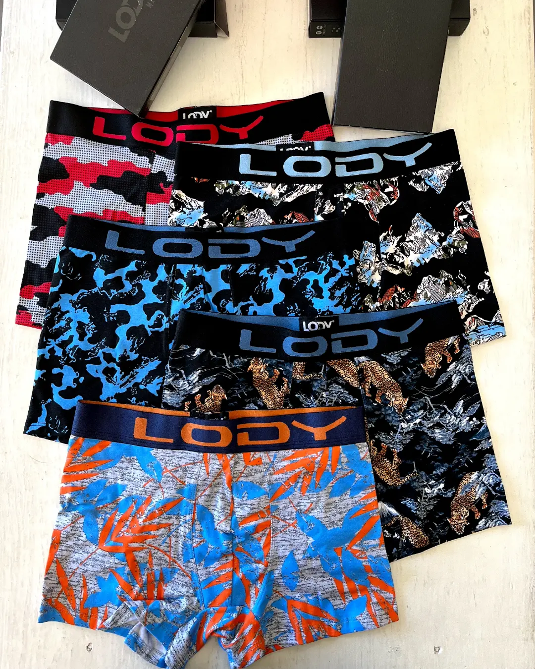 Bóxer algodón estampados, Lody Men. SOLO TALLE M