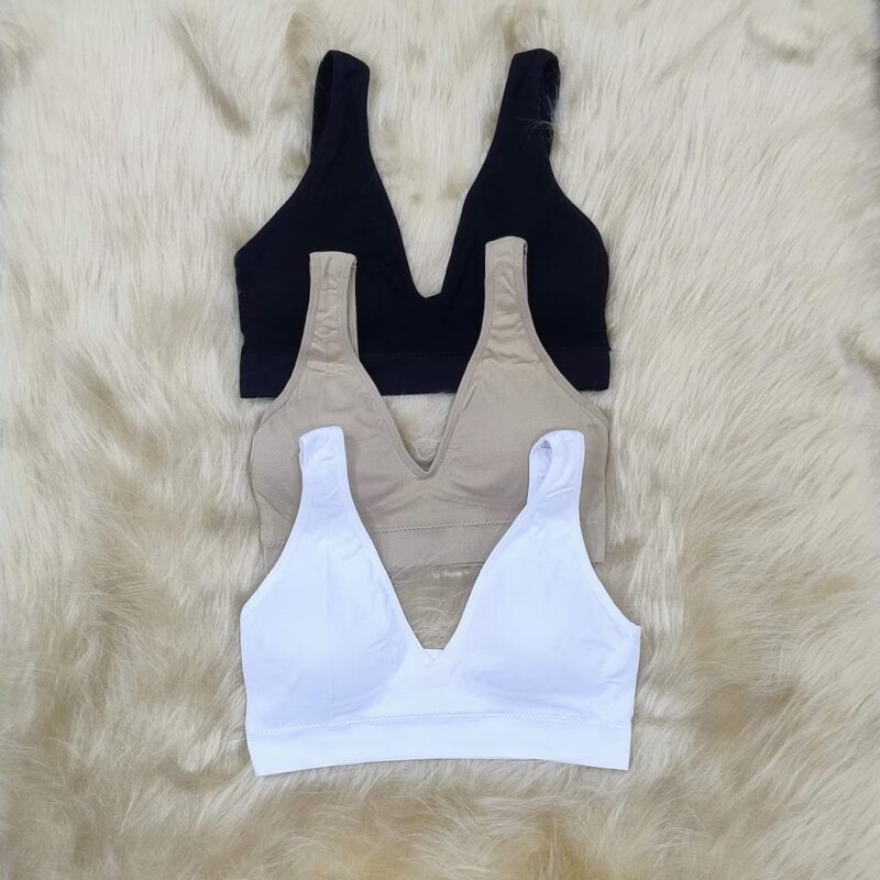 Top deportivo bretel ancho de lycra con push.