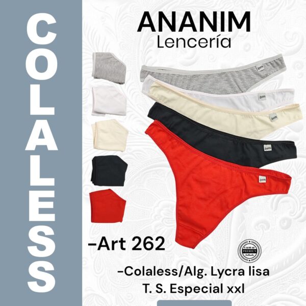 Colaless algodón y lycra lisa TALLE ESPECIAL.