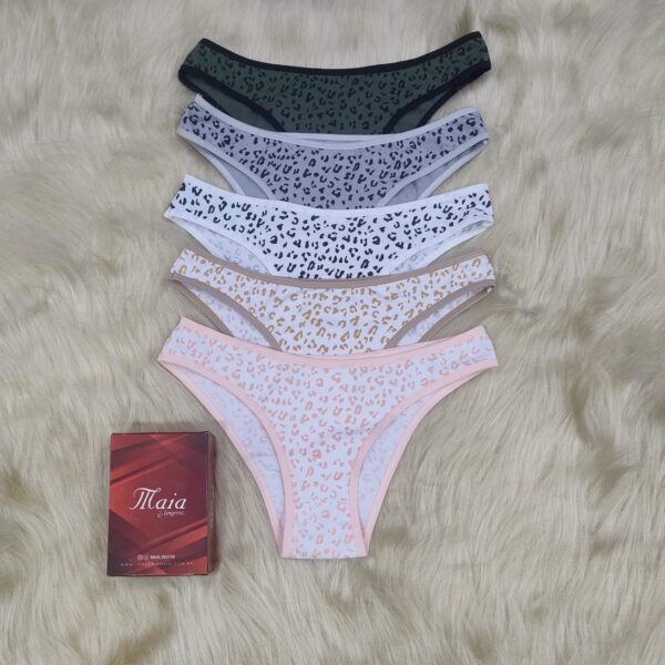 Vedetinas de algodón estampadas, pack x2.