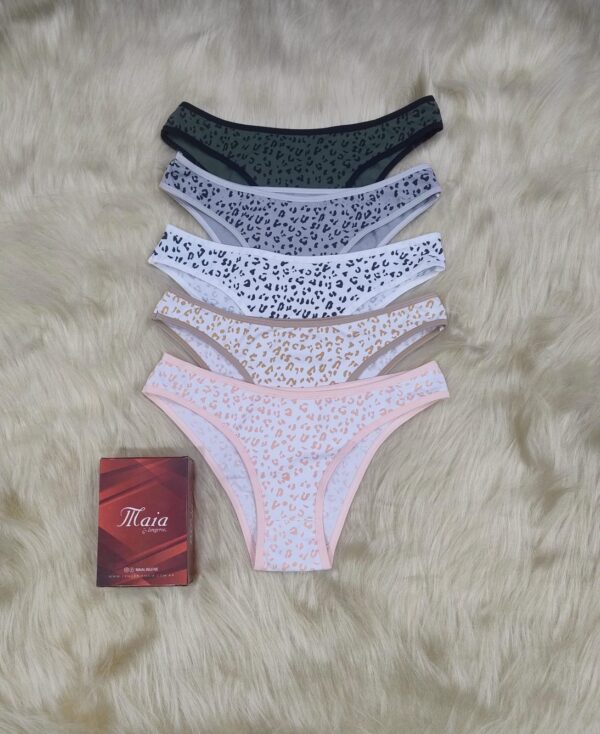 Vedetinas de algodón estampadas, pack x2.