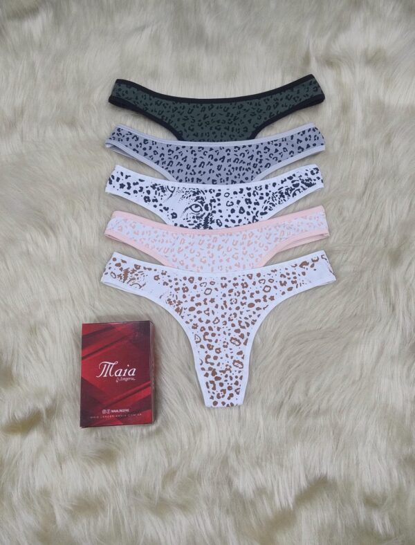 Colaless de algodón estampadas, pack x2.