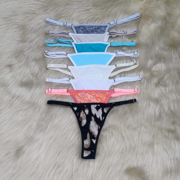 Colaless regulables de alg. lisas/estampadas, x12.