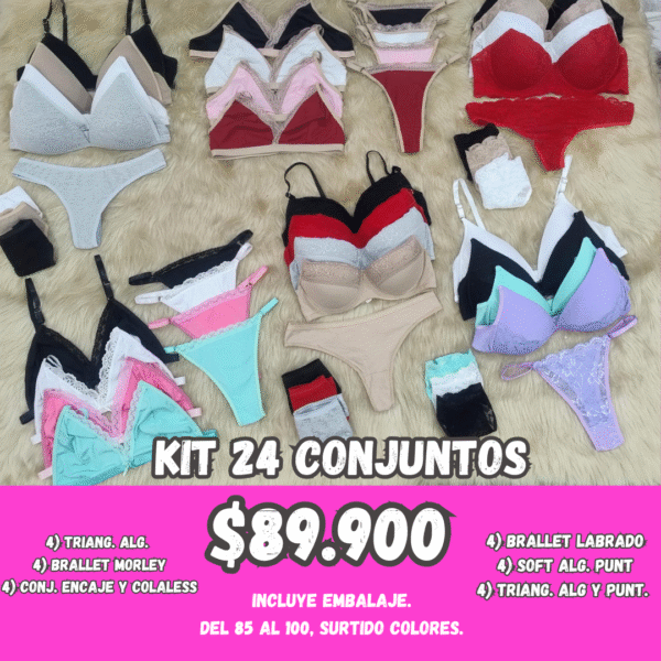 KIT 24 CONJUNTOS.