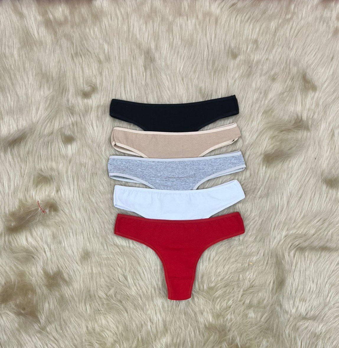 Colaless de algodón básica de colores, x12.