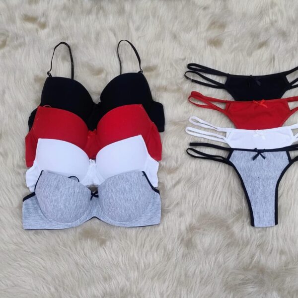 Conjunto tasa soft de algodón con colaless, x12.