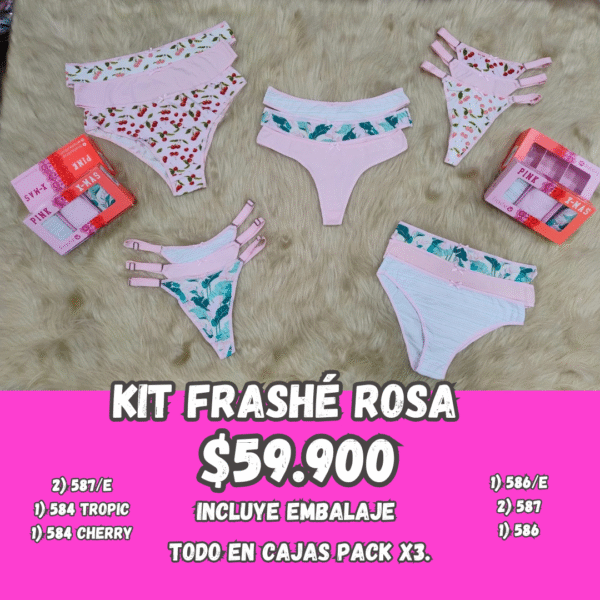KIT FRASHÉ ROSA.