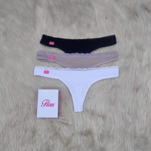 Colaless de algodón ESPECIAL con puntilla.