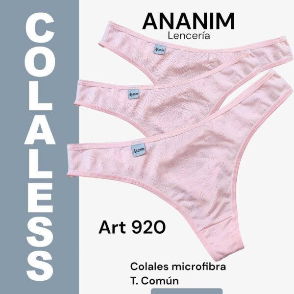 Colaless de microfibra, ROSAS.