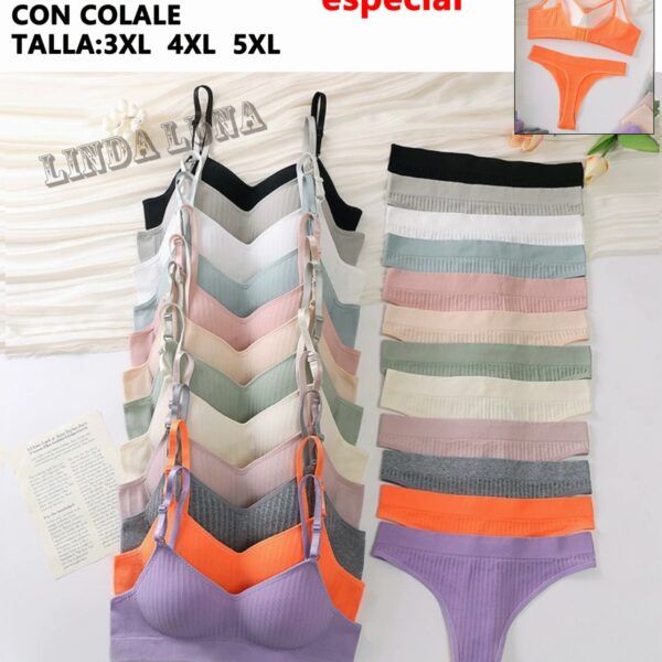 Conjuntos deportivo ESPECIAL soft con base y colaless.