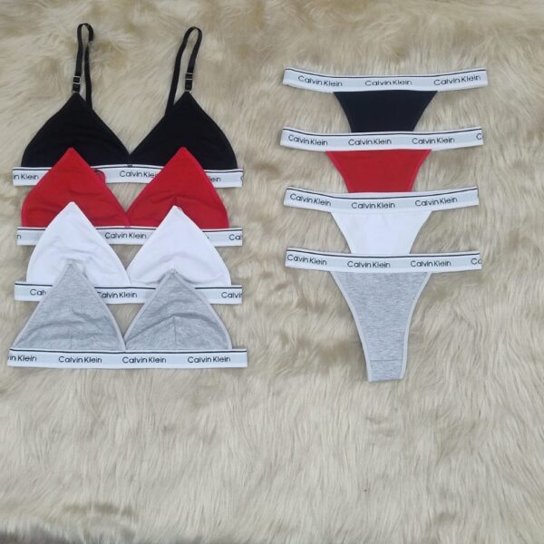 Conjunto brallet de alg. CK, x12.