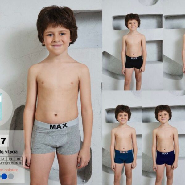 Bóxer de niños, Max.