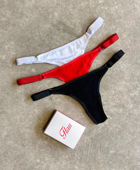 Colaless regulables de algodón con bretel ancho, pack x3.