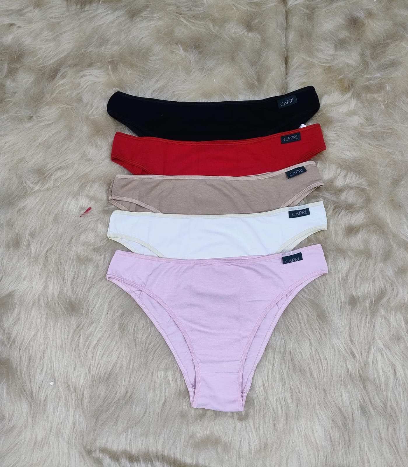 Vedetinas de algodón, pack x3.