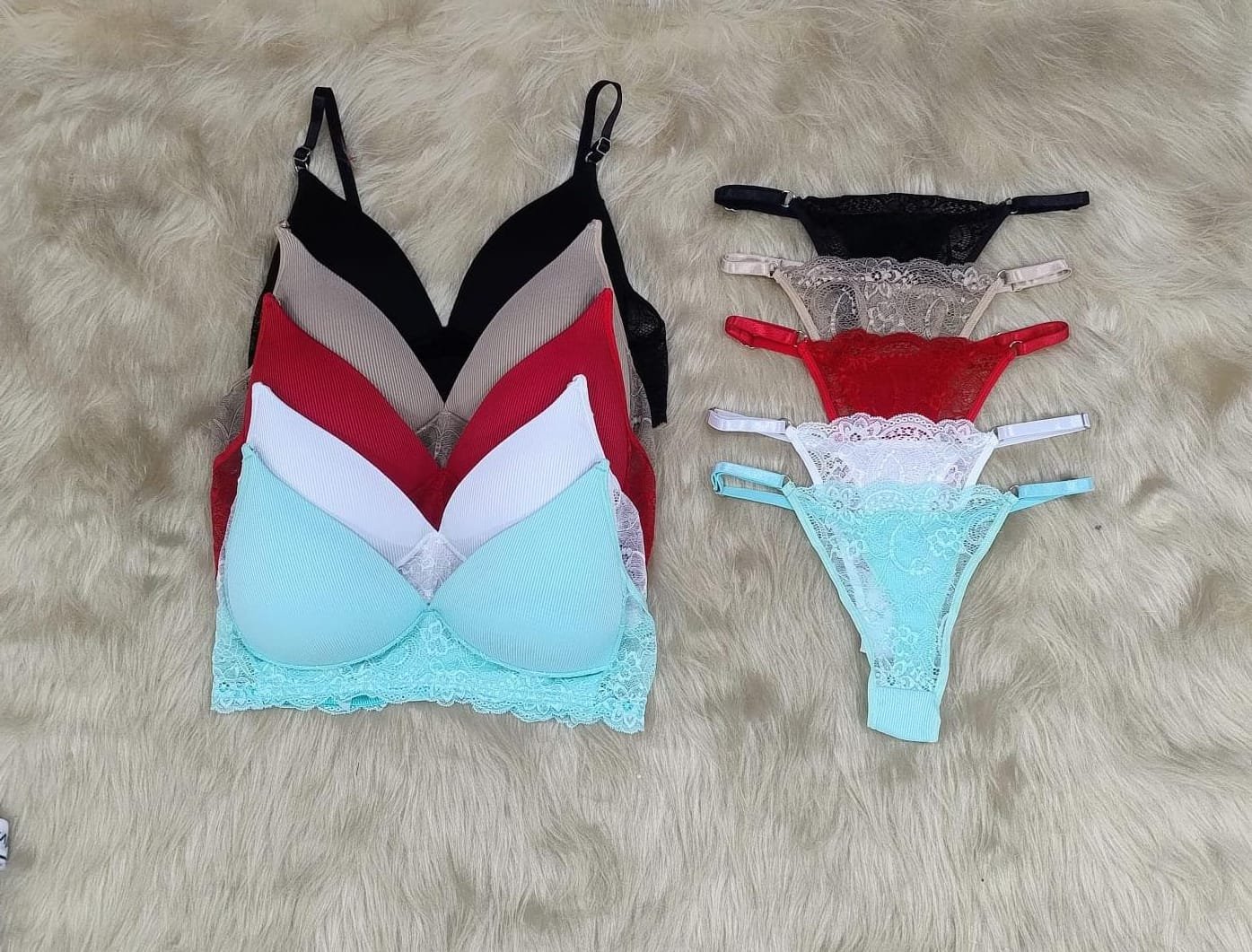 Conjunto triángulo de morley con puntilla, x12.