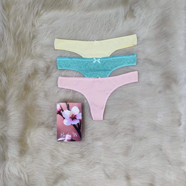 Colaless estampadas de algodón, pack x3.