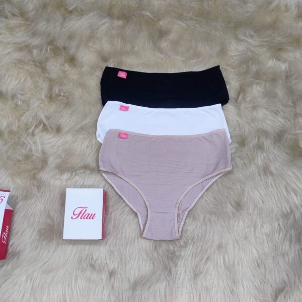 Bombacha tiro corto de algodón, pack x2.