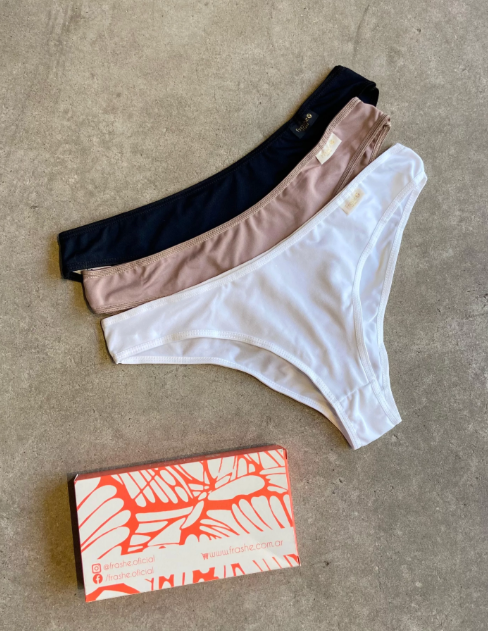 Vedetinas de microfibra especial, pack x3.