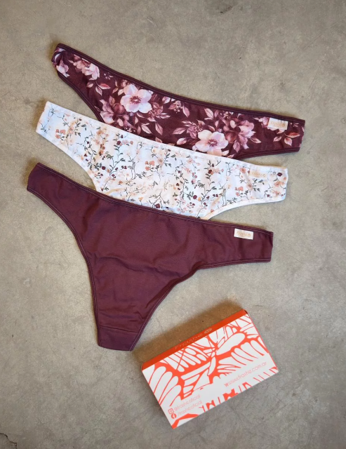 Colaless de algodón estampado, pack x3.