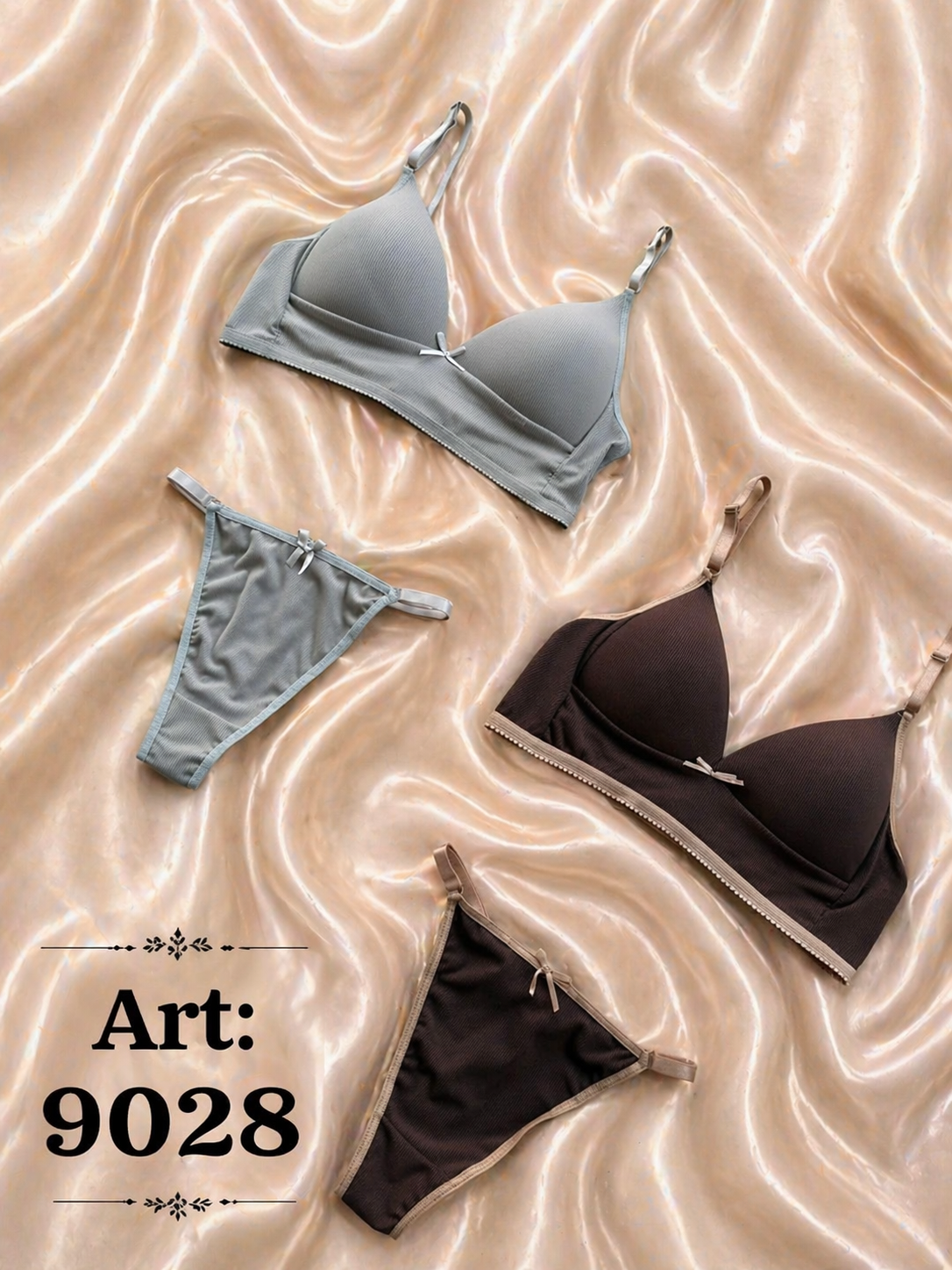 Triangulo de morley bustier con regulable   , x12.