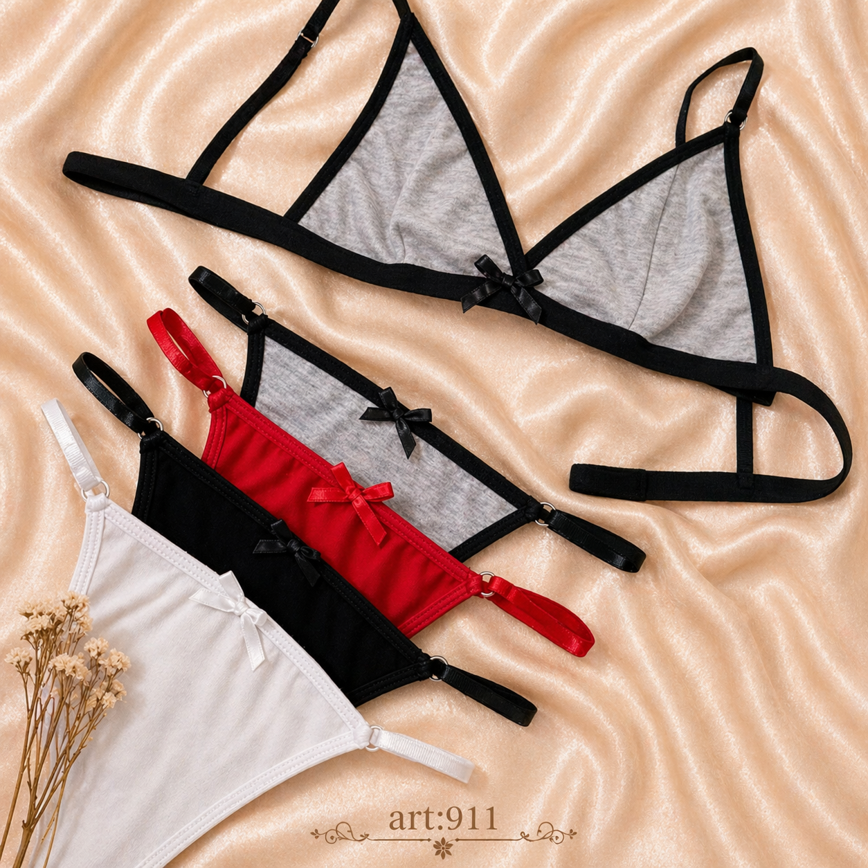 Conj brallet con algodon con colaless regulabble ,Celi.