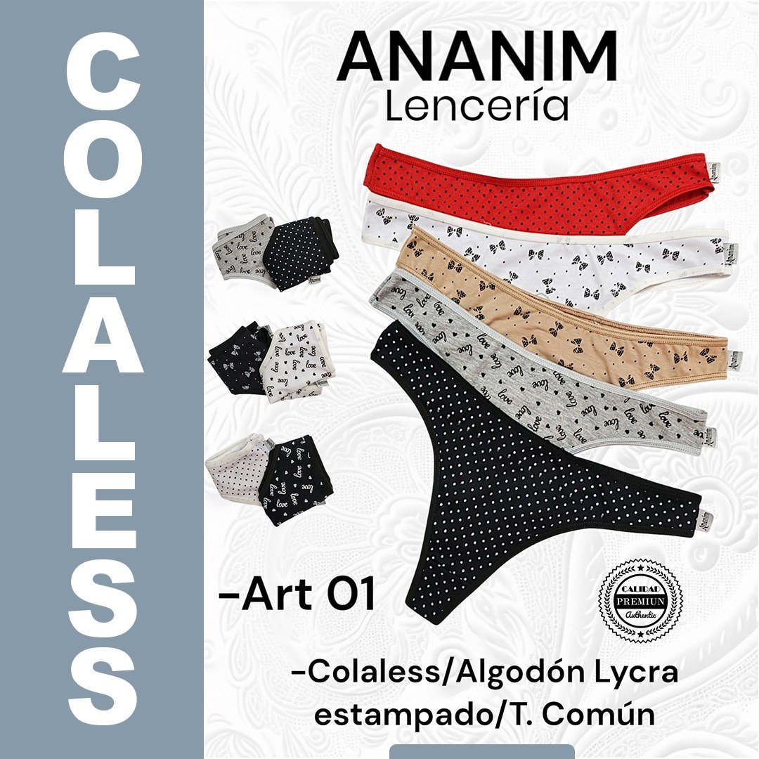 Colaless de Alg.Lyc. E. Talle  unico.