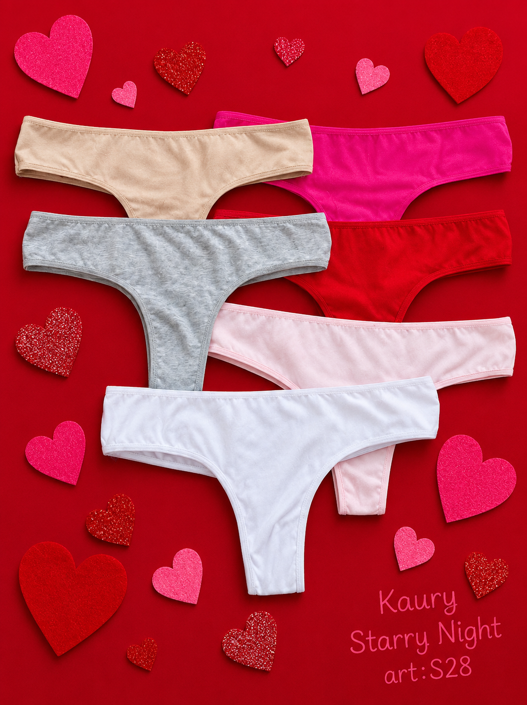 Culotte less de algodon  x2.