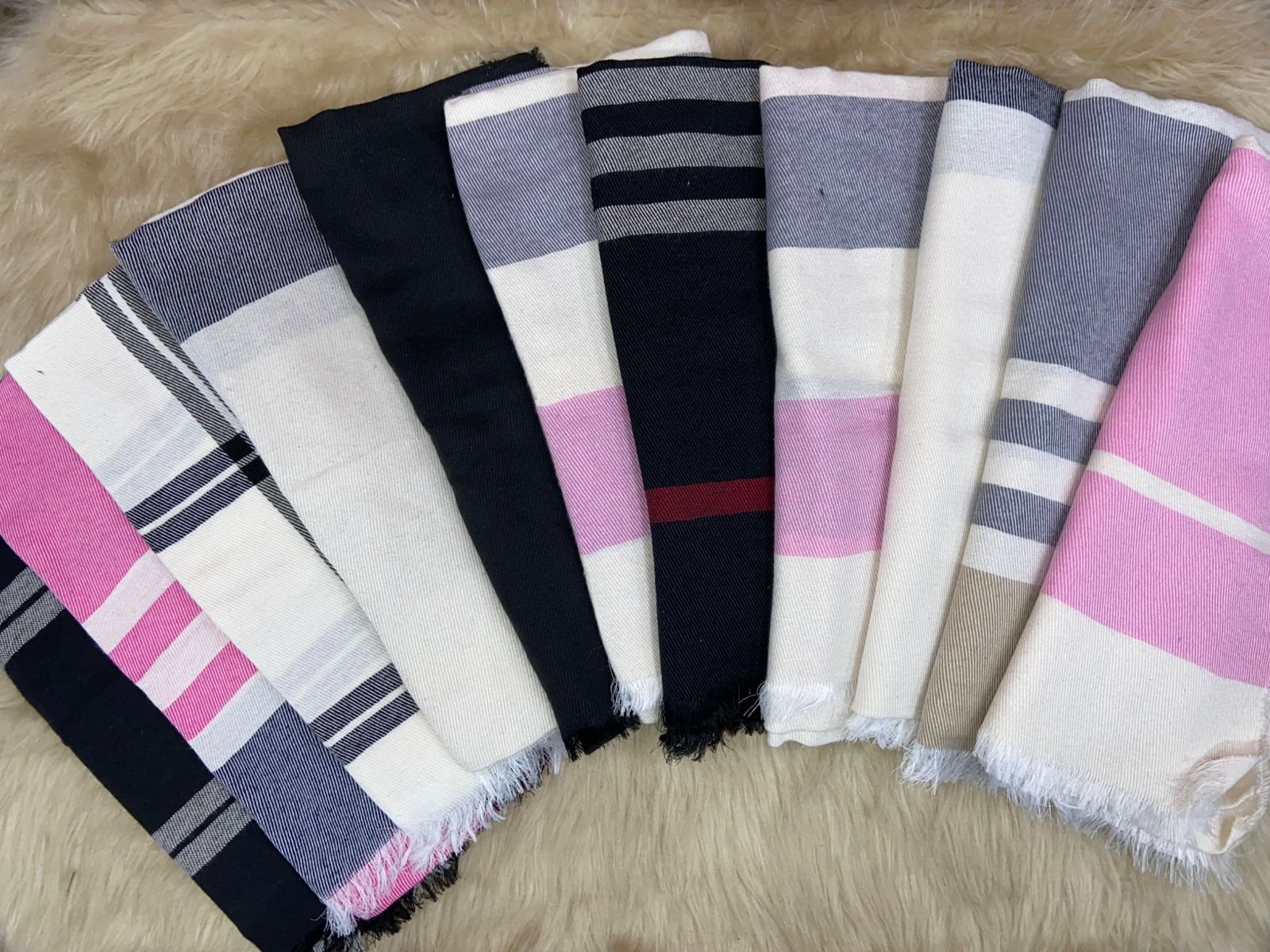 PASHMINAS, 10 modelos diferentes.