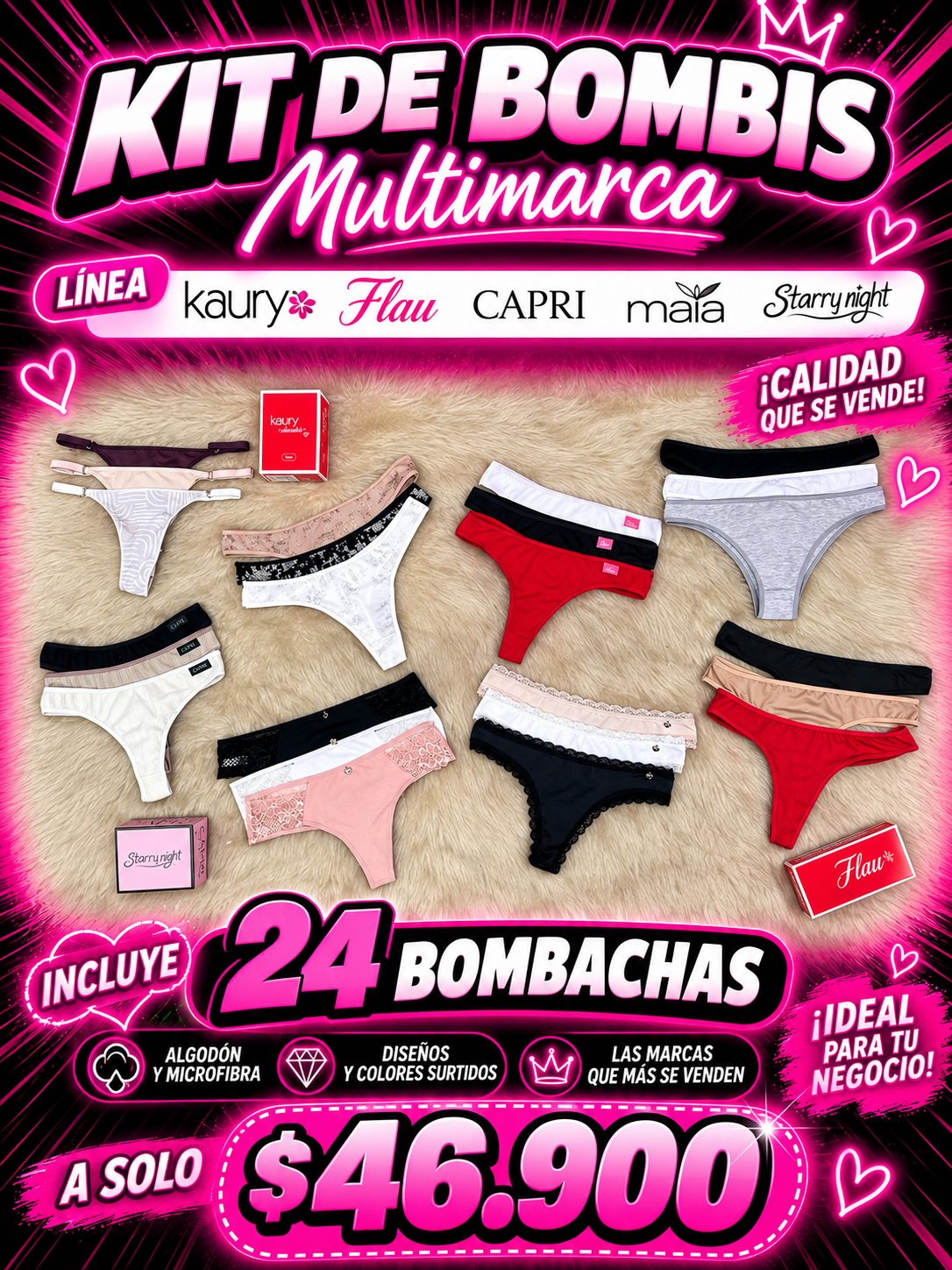 Kit Multimarca Bombis.